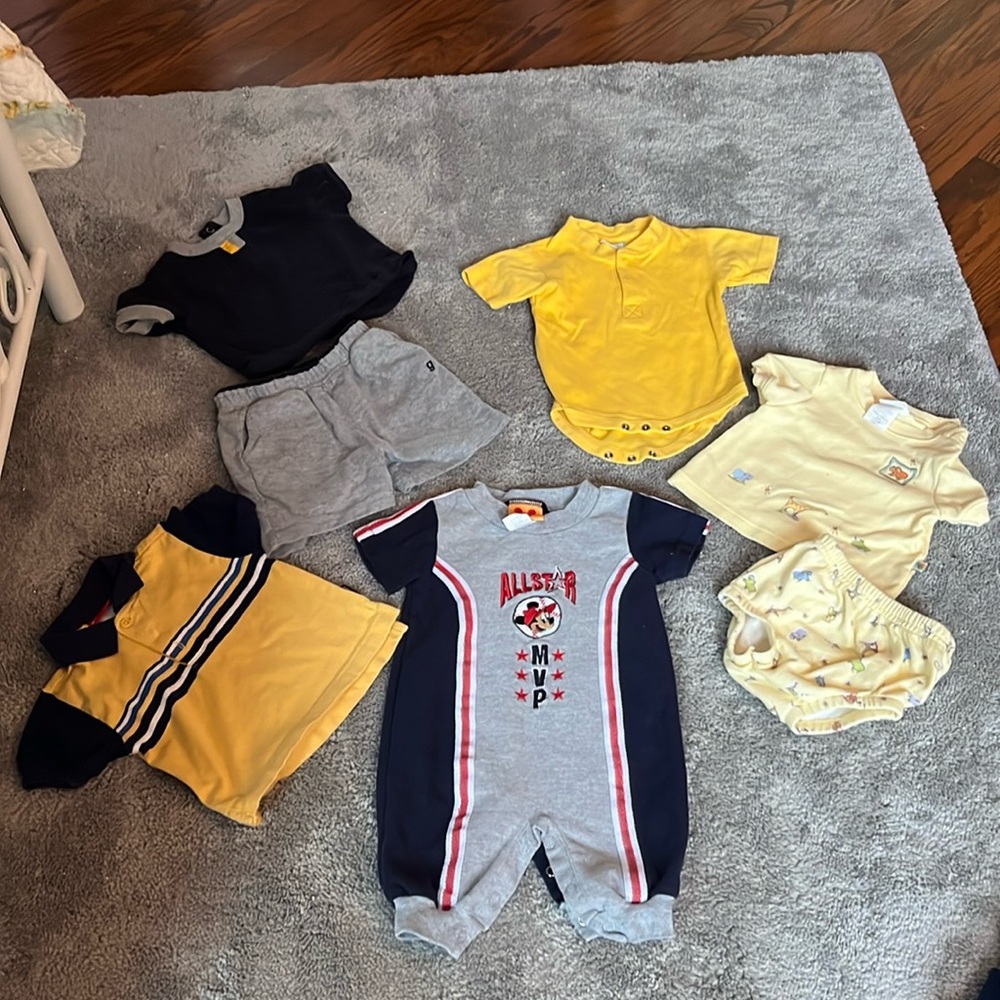 Bundle of boys clothes